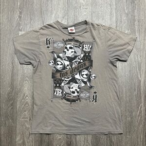 Haley Davidson Skull Graphic Tee Shirt